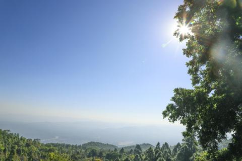 Beautiful View Of Koel River From Koel View Point