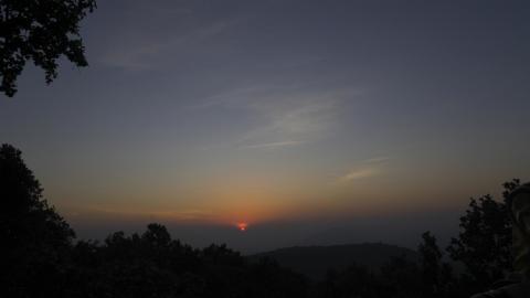 Sunrise point at Netarhat, Jharkhand