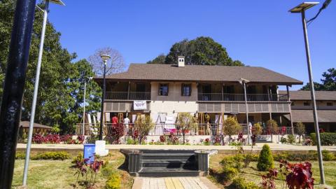 Front view of Chalet house Netarhat, Jharkhand