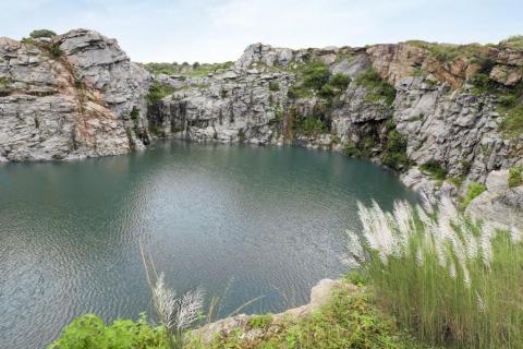 Scenic beauty of Jhiri Lake Ranchi, Jharkhand