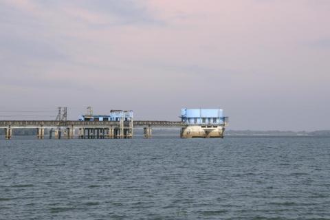 Pumphouse of Rukka Lake Jharkhand, India