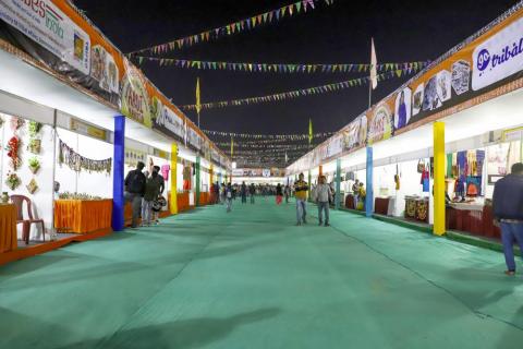 View of fair at Morabadi, Ranchi