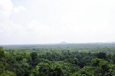 Scenic beauty from the top of Canary Hill, Hazaribagh, Jharkhand, India