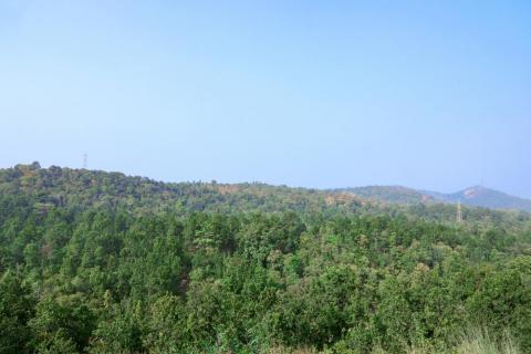 Scenic beauty at Jamshedpur highway Jharkhand, India