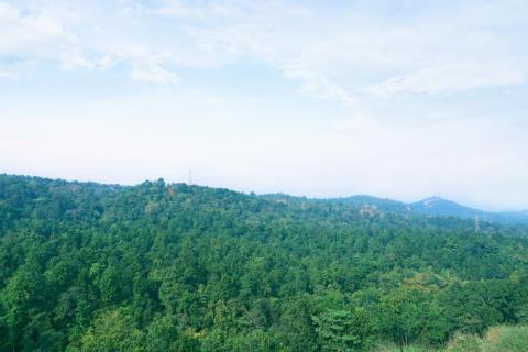 Scenic beauty at Jamshedpur highway Jharkhand, India