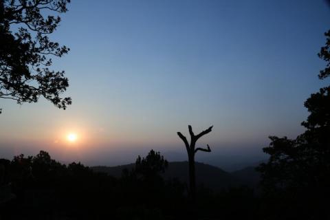 Sunset point Netarhat, Jharkhand, India