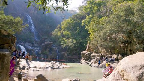 Lodh waterfalls Latehar, Jharkhand, India