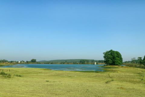 Netarhat lake  Latehar, Jharkhand