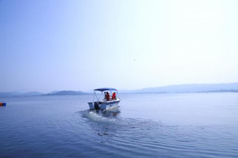 Boating at Patratu Dam Jharkhand, India