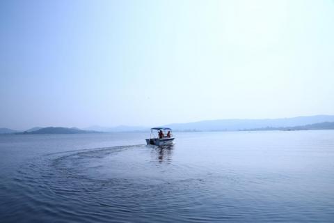 Boating at Patratu Dam Jharkhand, India