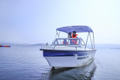 Boating at Patratu Lake Jharkhand, India