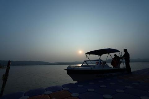 Boating at Patratu Dam Jharkhand, India