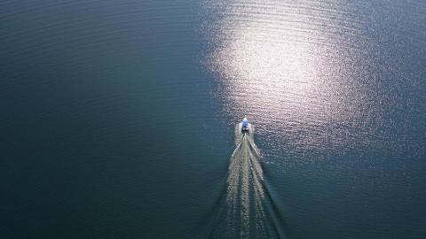 Speed Boating at Patratu Lake Jharkhand, India