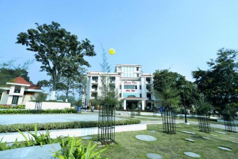 Scenic beauty of Patratu Dam lake resort