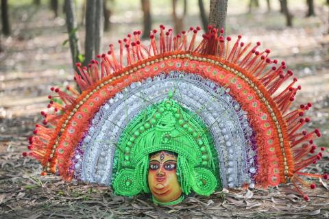 Chhau Mask of Goddess Durga