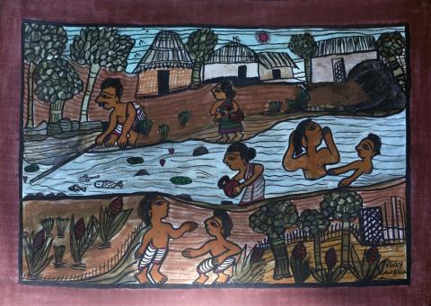 Folk painting of Jharkhand, Paitkar