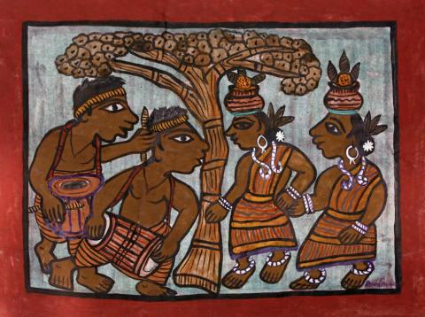 Folk painting of Jharkhand, Paitkar