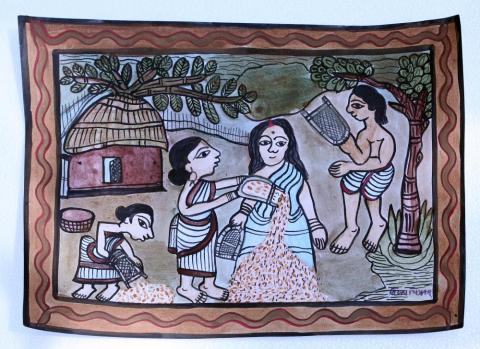 Folk painting of Jharkhand, Paitkar