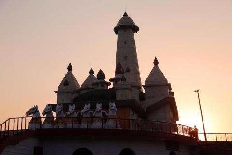 Morning Scene of Surya Mandir Ranchi, Jharkhand