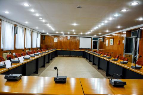 Interior of an empty office