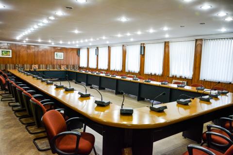 Interior of an empty office