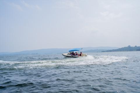 Boating in Patratu Resort