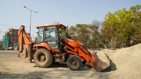 JCB machine vehicle