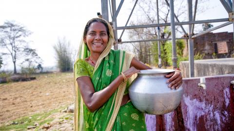 Portrait of Village Woman