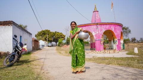 Portrait of Village Woman