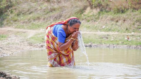 Portrait of Village Woman