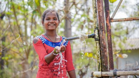 Portrait of Village Girl