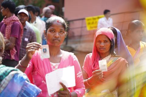 Election in Rural part of India