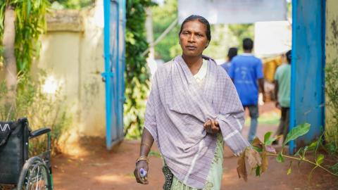 Election in Rural part of India