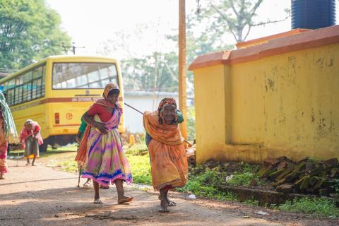 Election in Rural part of India