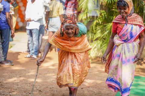 Election in Rural part of India