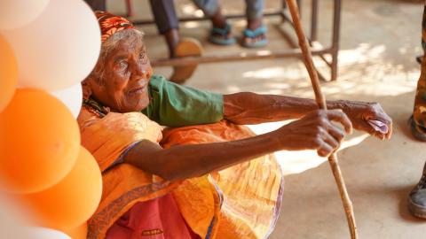 Election in Rural part of India