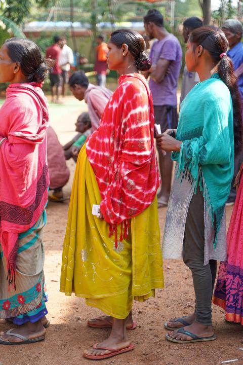 Election in Rural part of India