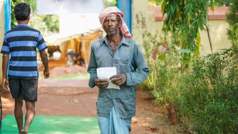 Election in Rural part of India