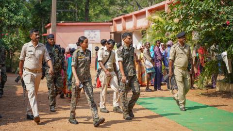 Election in Rural part of India