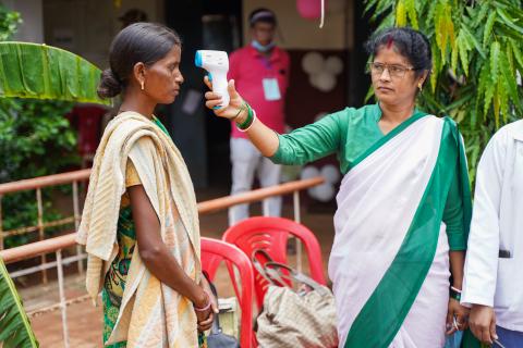 Election in Rural part of India