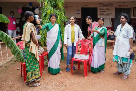 Election in Rural part of India