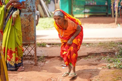 Election in Rural part of India