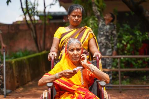 Election in Rural part of India