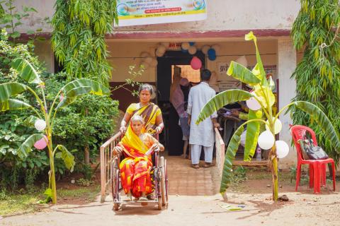 Election in Rural part of India