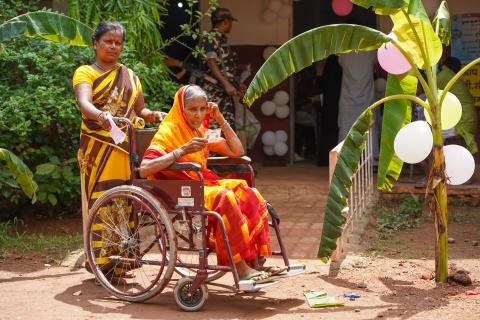 Election in Rural part of India